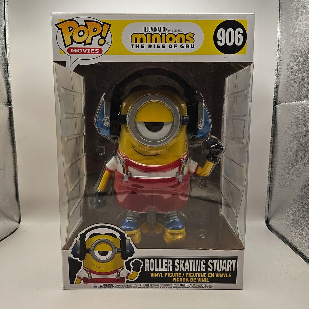 FUNKO POP! MINIONS THE RISE OF GRU ROLLER SKATING STUART 906